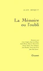 Download this eBook La mémoire ou l'oubli