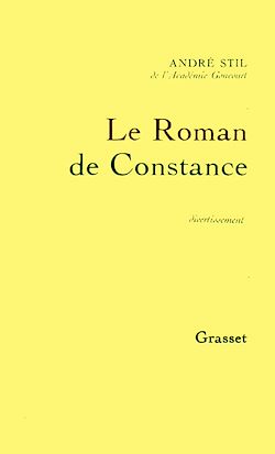 Télécharger le livre :  Le roman de Constance