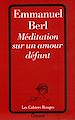 Télécharger le livre :  Méditation sur un amour défunt