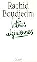 Télécharger le livre :  Lettres algériennes