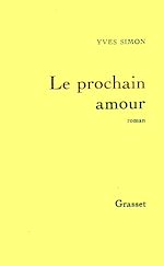 Télécharger le livre :  Le prochain amour