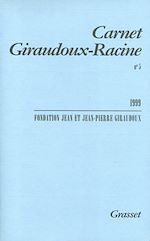 Download this eBook Carnet Giraudoux-Racine n°5