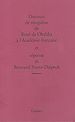 Télécharger le livre :  Discours de réception de René de Obaldia et réponse de Bertrand Poirot-Delpech