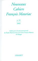 Télécharger le livre :  Nouveaux cahiers François Mauriac n° 10