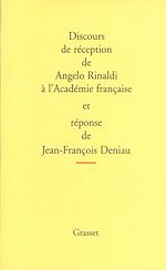 Download this eBook Discours de réception à l'Académie Française