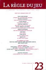 Télécharger le livre :  La règle du jeu n°23