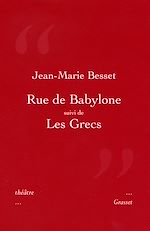 Download this eBook Rue de Bablyone suivi de Les Grecs