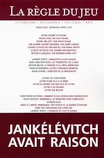 Télécharger le livre :  La règle du jeu n29