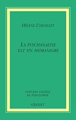 Télécharger le livre :  La psychanalyse est un humanisme