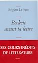 Télécharger le livre :  Beckett avant la lettre