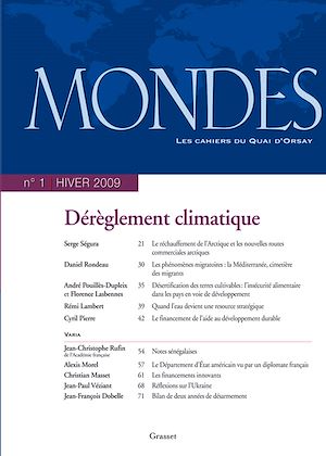 Téléchargez le livre :  Mondes n°1 - Les cahiers du Quai d'Orsay