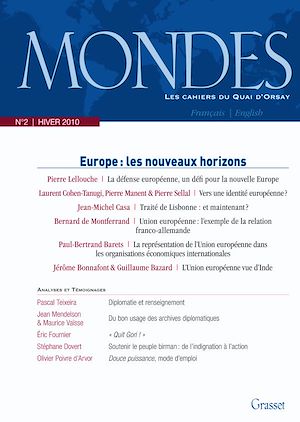 Téléchargez le livre :  Mondes n°2 - Les cahiers du Quai d'Orsay