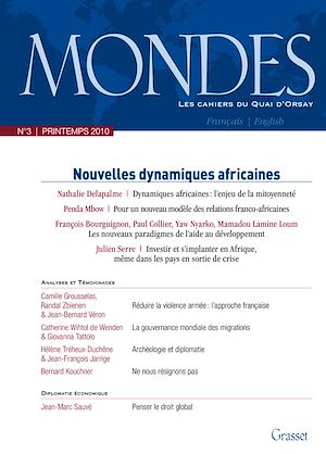 Téléchargez le livre :  Mondes n°3 - Les cahiers du Quai d'Orsay