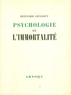 Télécharger le livre :  Psychologie de l'immortalité