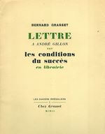 Download this eBook Lettre à André Gillon sur les conditions du succès en libriairie