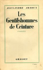 Télécharger le livre :  Les Gentilshommes de ceinture