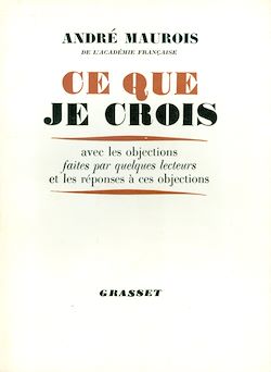 Télécharger le livre :  Ce que je crois