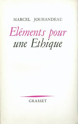 Télécharger le livre :  Éléments pour un éthique