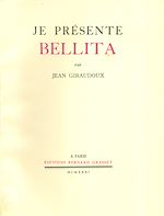 Télécharger le livre :  Je présente Bellita