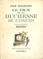 Télécharger le livre :  Le film de la Duchesse de Langeais