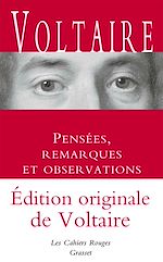Download this eBook Pensées, remarques et observations - Inédit