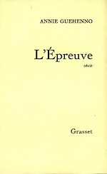 Download this eBook L'épreuve