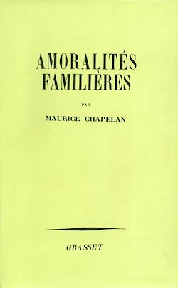 Télécharger le livre :  Amoralités familières