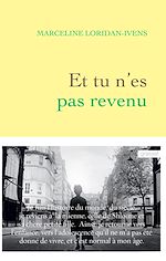 Download this eBook Et tu n'es pas revenu