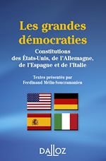 Download this eBook grandes démocraties (Les). Constitutions des E.U., de l'All., de l'Esp. et de l'Italie. 3e éd. - Con