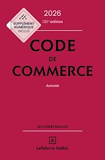 Download this eBook Code de commerce - 2026 - 121ème édition