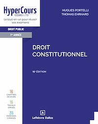 Télécharger le livre : Droit constitutionnel 16ed