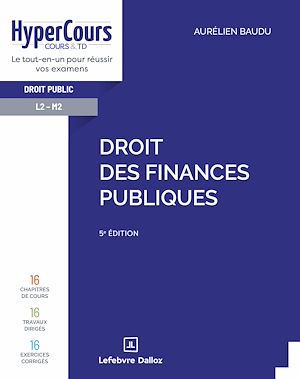 Download the eBook: Droit des finances publiques 5ed