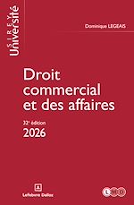 Télécharger le livre :  Droit commercial et des affaires 2026 32ed