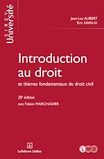 Télécharger le livre :  Introduction au droit et thèmes fondamentaux du droit civil 20ed