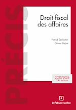 Download this eBook Droit fiscal des affaires - 2025-2026 - 24ème edition