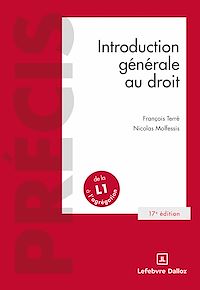 Télécharger le livre : Introduction générale au droit 17ed