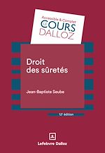 Télécharger le livre :  Droit des sûretés 12ed