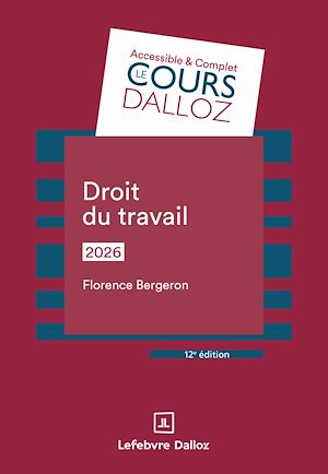 Download the eBook: Droit du travail 2026 12ed