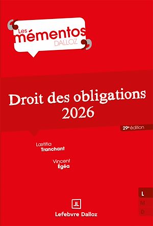 Download the eBook: Droit des obligations 2026 29ed