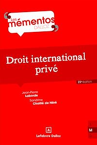 Télécharger le livre : Droit international privé 21ed