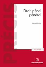 Download this eBook Droit pénal général 29ed