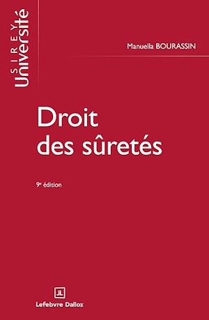 Téléchargez le livre :  Droit des sûretés 9ed