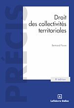 Télécharger le livre :  Droit des collectivités territoriales 8ed