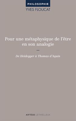 Télécharger le livre :  Pour une métaphysique de l'être en son analogie