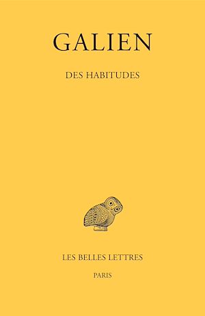 Téléchargez le livre :  Tome XI : Des habitudes