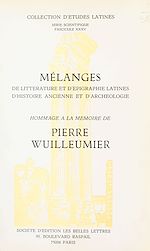 Télécharger le livre :  Mélanges de littérature et d'épigraphie latines, d'histoire ancienne et d'archéologie