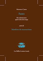 Télécharger le livre :  Fastes