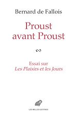 Télécharger le livre :  Proust avant Proust