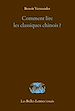 Télécharger le livre :  Comment lire les classiques chinois ?