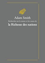 Télécharger le livre :  Recherches sur la nature et les causes de la Richesse des nations